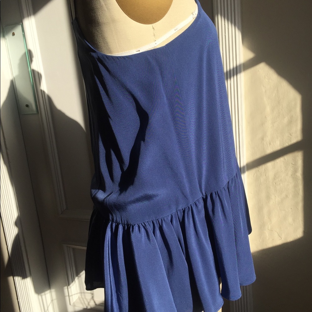 Tibi Silk Ruffle Cami - Picture 5 of 8